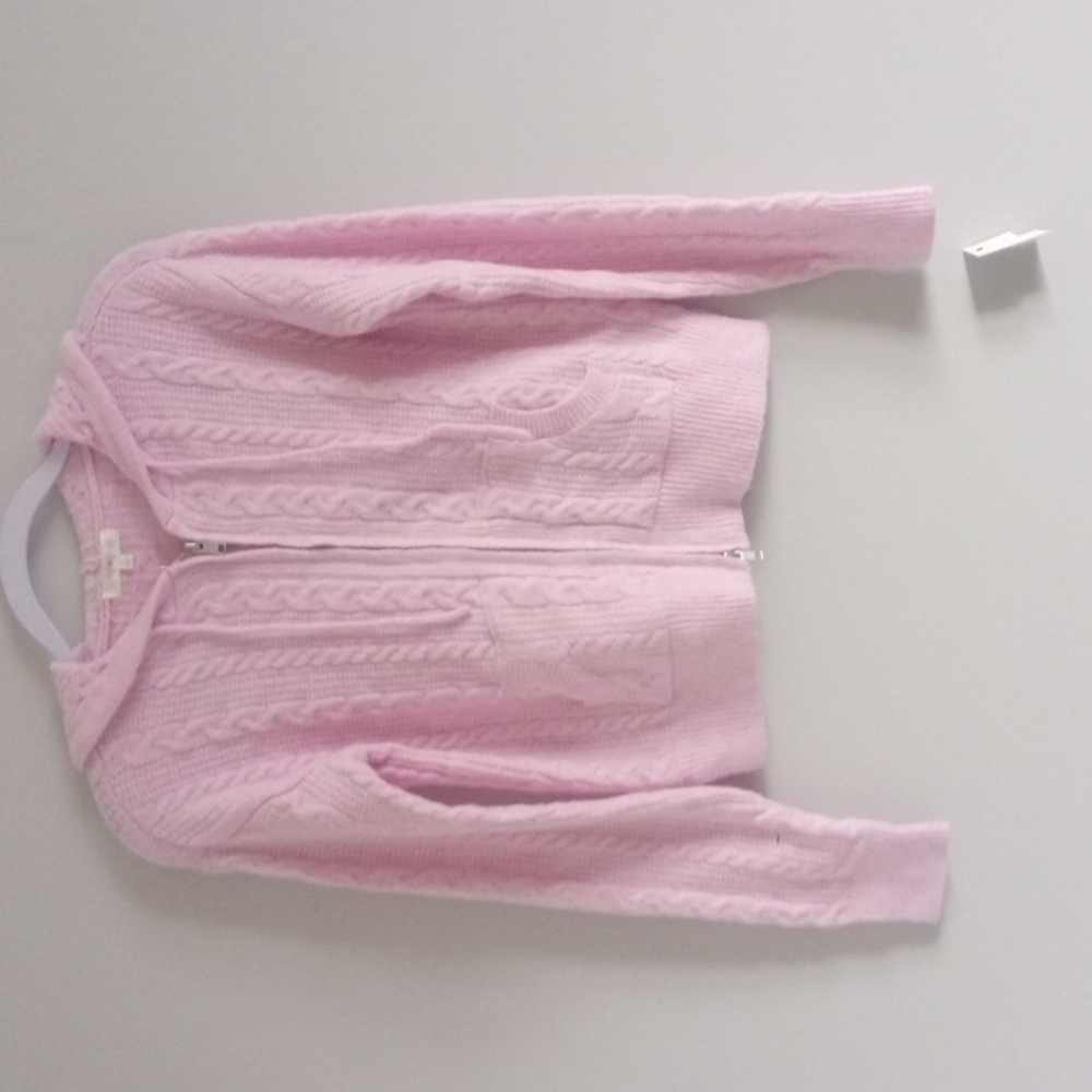 Ultra Flirt Light Pink Hooded Cardigan